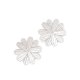 Alloy Flower Earrings Vintage copper Flower Drop Earrings for Women